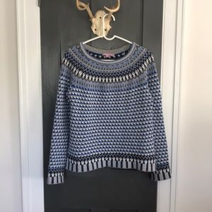 Gorgeous 100% cashmere fair isle sweater calypso